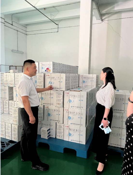 黄石市卫健委党组书记丁克芳来公司调研(图4) 黄石市卫健委党组书记丁克芳来公司调研(图4)